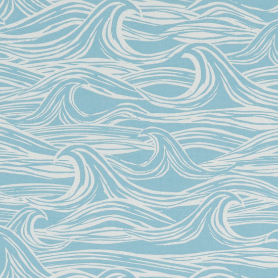 Surf Aqua Upholstered Pelmets