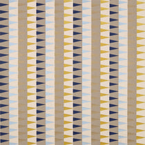Azul Navy Sky Gold 132011 Apex Curtains