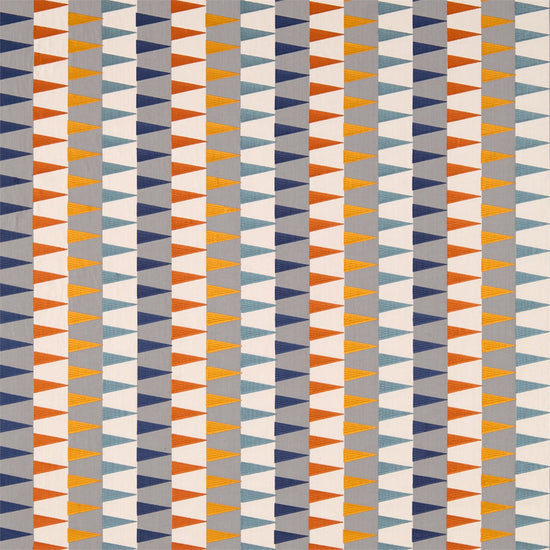 Azul Rust Navy Nordic 132013 Roman Blinds