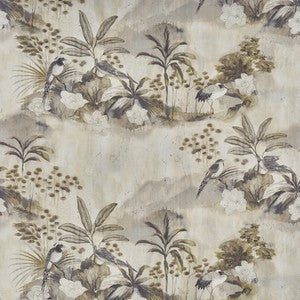 Summer Palace Washed Linen Upholstered Pelmets