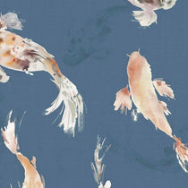 Koi Carp Cobalt Curtains Koi Carp Cobalt Curtains