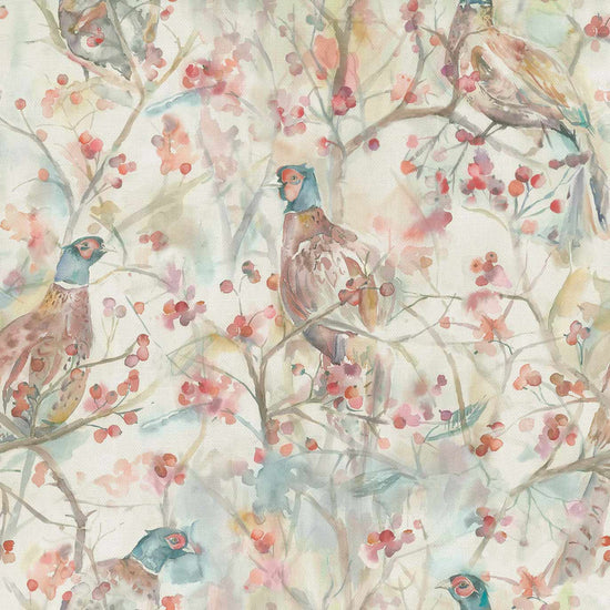 Blackberry Row Cream Curtains