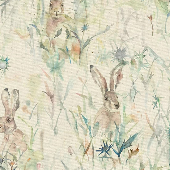 Jack Rabbit- Linen Fabric by the Metre