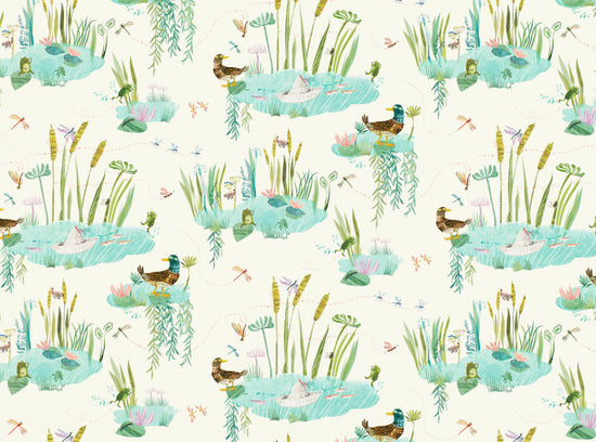 Duck Pond V3328-01 Tablecloths