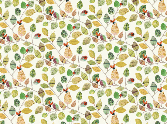 Ladybugs V3334-01 Fabric by the Metre