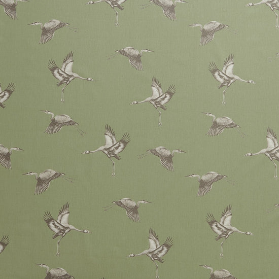 Cranes Willow Fabric by the Metre