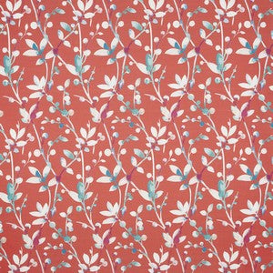 Trebah Tigerlilly Fabric by the Metre