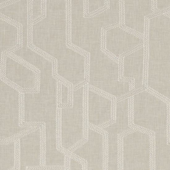 Labyrinth Linen Curtains