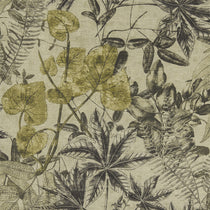 Madagascar Charcoal Chartreuse Fabric by the Metre Madagascar Charcoal Chartreuse Fabric by the Metre