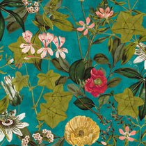 Passiflora Kingfisher Fabric by the Metre