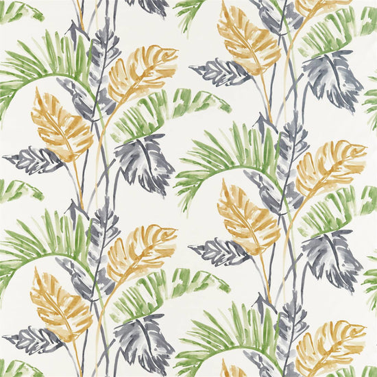 Toshiko Saffron Charcoal Wasabi 120789 Valances