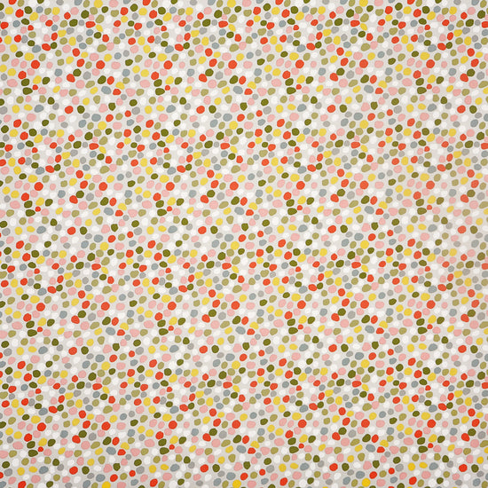 Dot To Dot Coral Fabric by the Metre