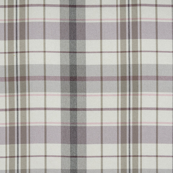 Nevis Check Heather Valances