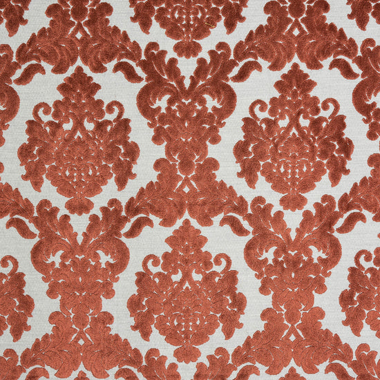 Tuscania Burnt Orange Fabric by the Metre