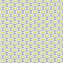 Orianna Chartreuse/charcoal Fabric by the Metre