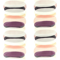 Elliptic Plum Curtain Tie Backs