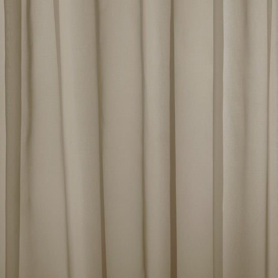Baltic Fawn Sheer Voile Fabric by the Metre