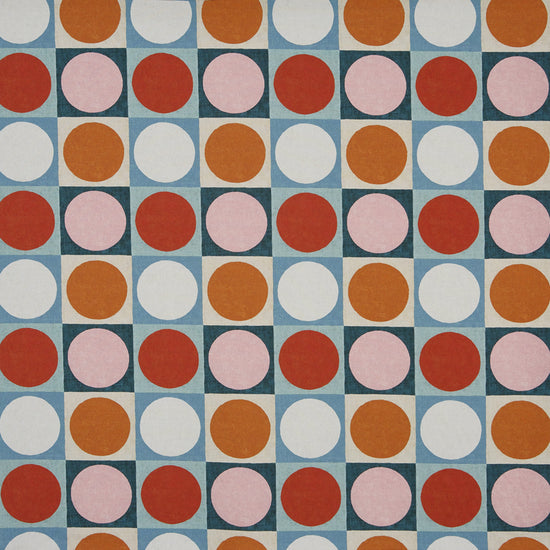 Domino Auburn Curtains