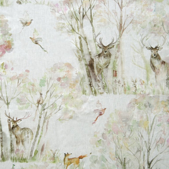 Enchanted Forest Linen Curtains