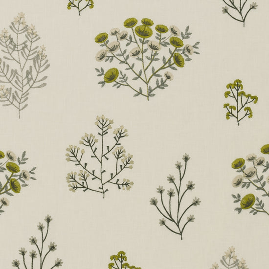 Floris Chartreuse Roman Blinds