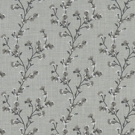 Blossom Charcoal Fabric by the Metre