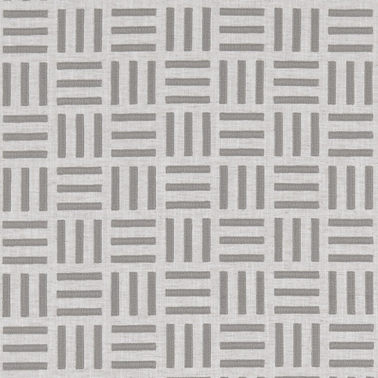 Parallel Silver Fabric by the Metre
