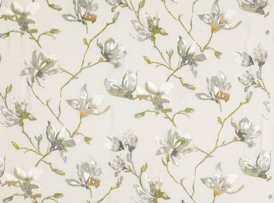 Saphira Embroidered Eucalyptus 7748-03 Curtain Tie Backs