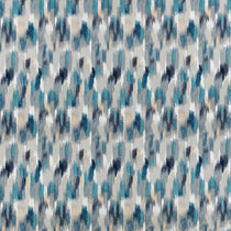 Nakino Embroidered Moroccan Blue 7965-02 Curtains