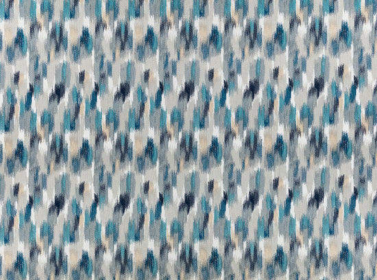 Nakino Embroidered Moroccan Blue 7965-02 Bed Runners