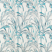 Kekura Embroidered Moroccan Blue 7966-02 Upholstered Pelmets