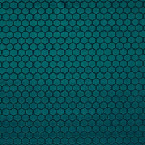 Hexa Peacock Fabric by the Metre