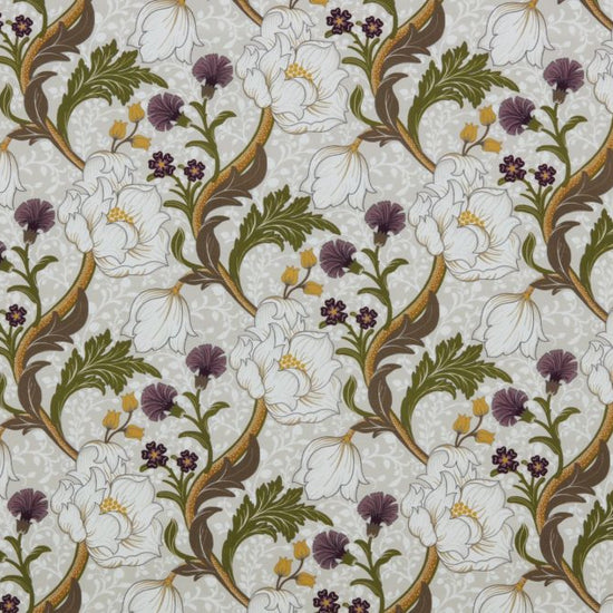 Dovecote Plum Fabric by the Metre