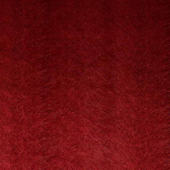 Allegra Velvet Cranberry Fabric by the Metre
