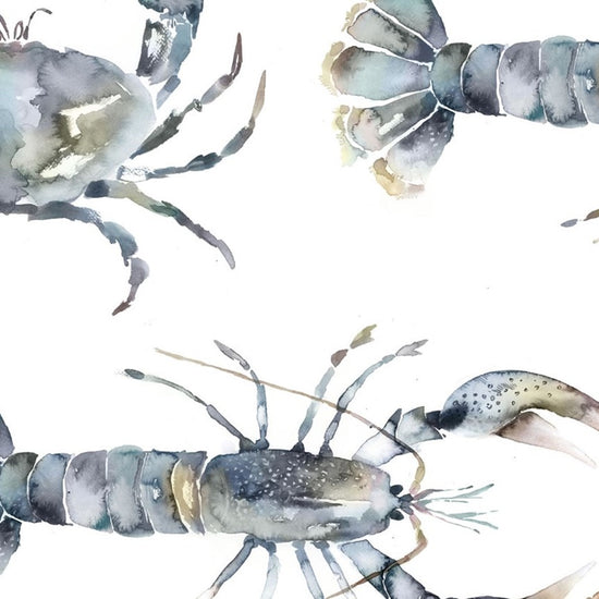 Crustaceans Slate Valances