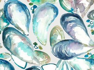 Mussel Shells Marine Curtains
