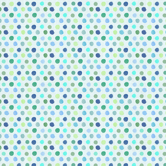 Dotty Lagoon Fabric by the Metre
