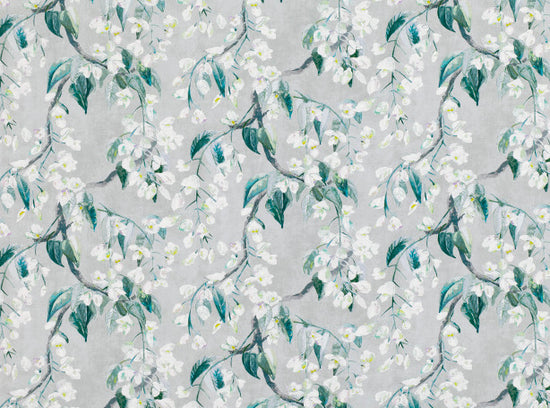 Wisteria Jade Linen 7846/01 Fabric by the Metre