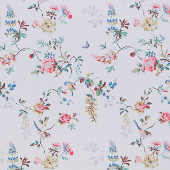 Birds And Rose Multi Curtains