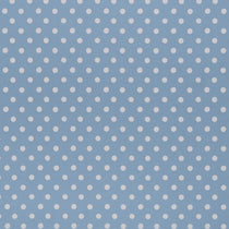Button Spot Blue Fabric by the Metre