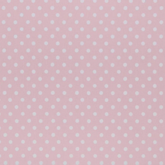 Button Spot Pink Fabric by the Metre