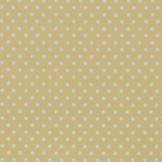 Button Spot Yellow Fabric by the Metre