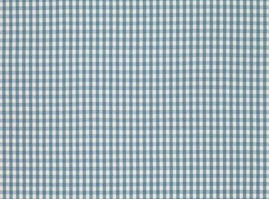 Elmer Cotton Oxford Blue 7940. 12 Apex Curtains