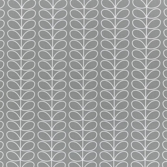 Linear Stem Silver Curtains