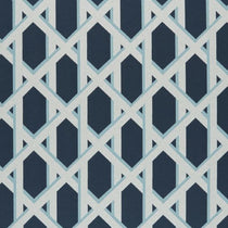 Lattice Ink Roman Blinds