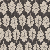 Oak Leaf Ebony Curtains