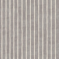 Pencil Stripe Pewter Curtains