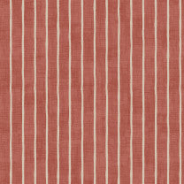 Pencil Stripe Gingersnap Roman Blinds