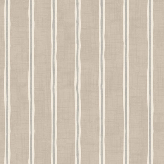 Rowing Stripe Oatmeal Curtains