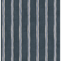 Rowing Stripe Midnight Upholstered Pelmets