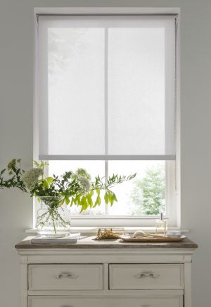 Glint White Roller Blinds